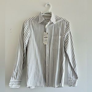 Zara striped button down shirt (Small)